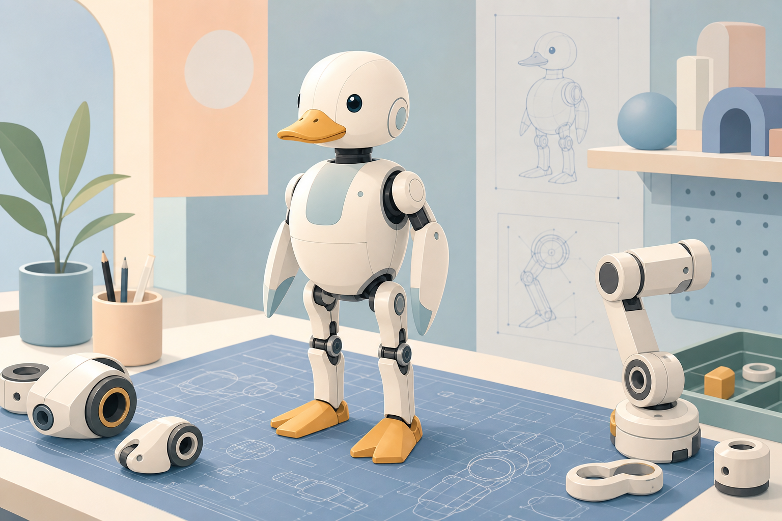 Hugging Face lancia Microduck: il robot open source che punta a democratizzare la Physical AI