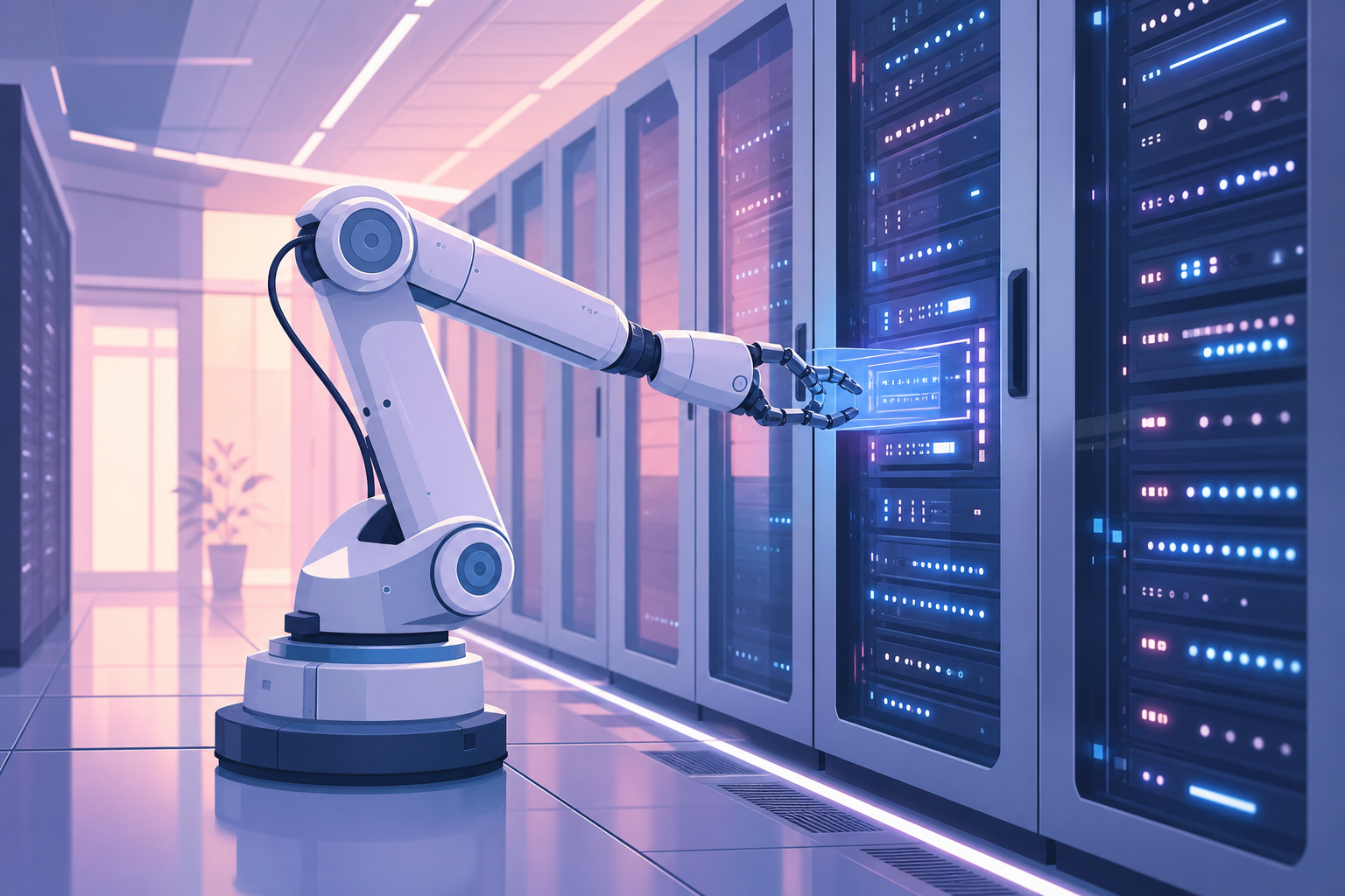 Meta porta i robot nei data center: bracci meccanici e IA per gestire l'hardware